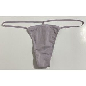 SKIMS Thin Line Thong Women's 3X Iris Mica Purple T-string G-string Sexy NEW